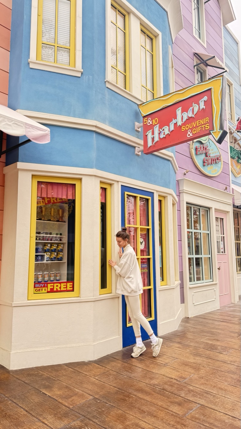 Пастельный квартал Harbour в Universal Beijing